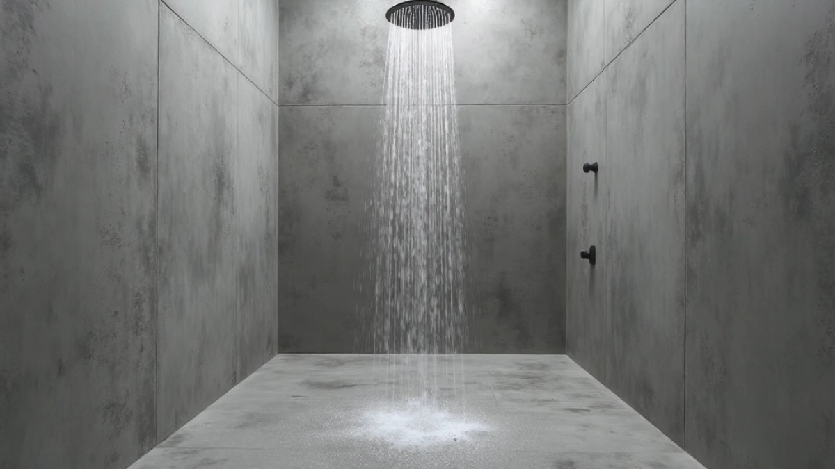 Beton architektoniczny pod prysznic