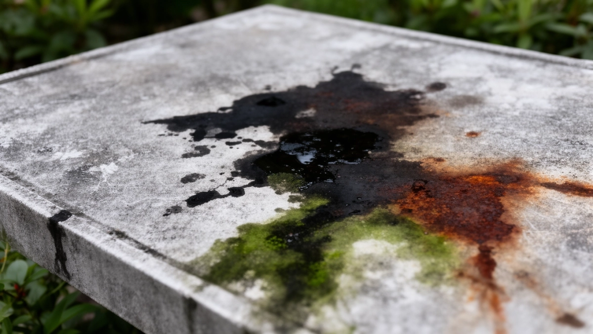 jak usunąć plamy z betonu architektonicznego