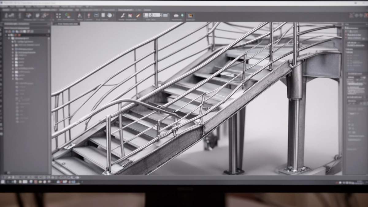 Program do projektowania schodów stalowych