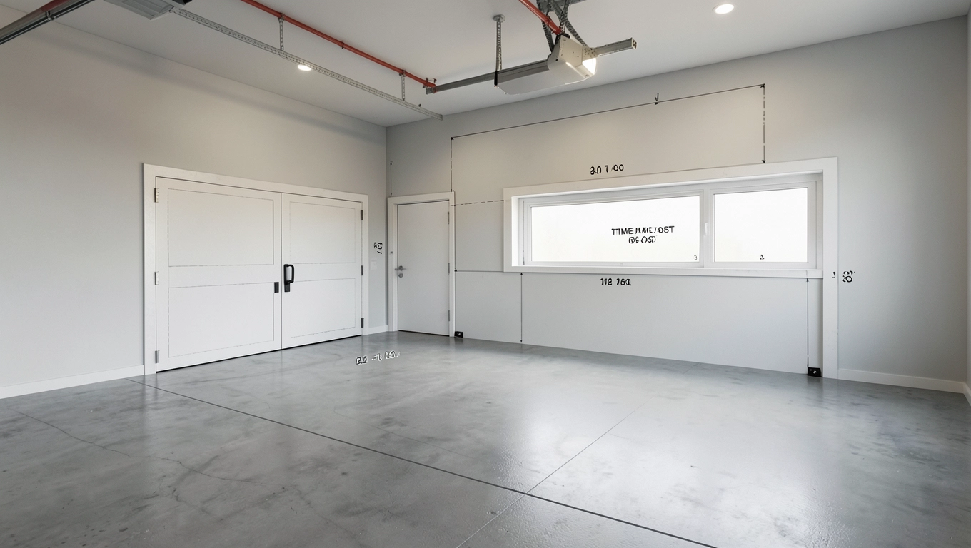 Projekt garażu w technologii 5D online