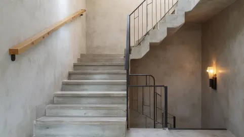 beton architektoniczny na schody wewnętrzne