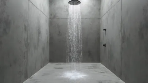 Beton architektoniczny pod prysznic