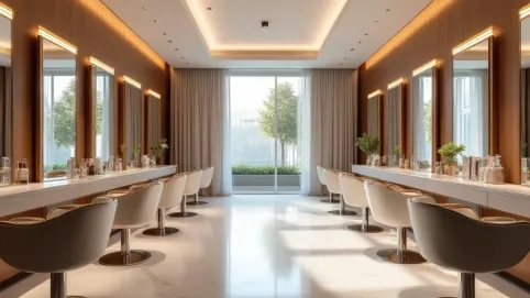 Jak zaprojektować salon fryzjerski